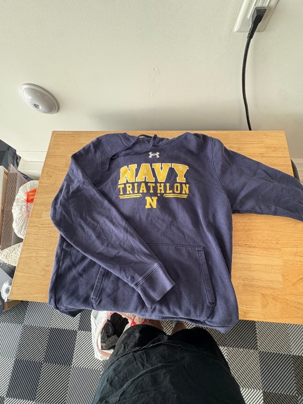 Navy Triathlon Hoodie